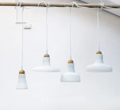 Suspension, Shadows, blanc, dimmable, Ø28cm, H12,3cm - Brokis