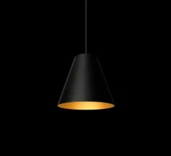 Suspension, Shiek 4.0, LED, or, noir, H22cm, Ø25cm - Wever et Ducré