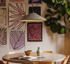 Suspension, Shoemaker, gris, LED, dim, 2700k, 1358 lm, Ø66,9cm, H25cm - LEDs C4