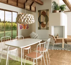 Suspension, Signature 60, bois, bouleau, Ø60cm, H30cm - Pilke