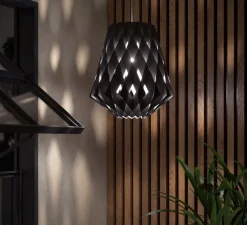 Suspension, Signature 28, noir, Ø28cm, H30cm - Pilke