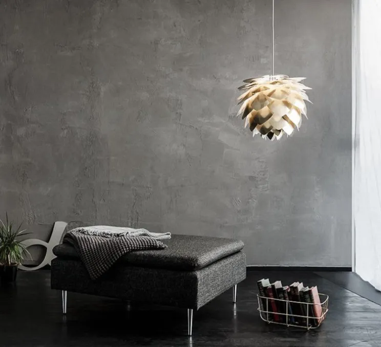 Suspension, Silvia mini, or, LED, Ø32cm, H24,5cm - Umage