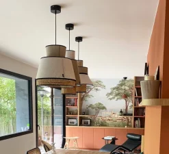 Suspension, Singapour XS , nude, Ø22cm, H36cm - Market Set