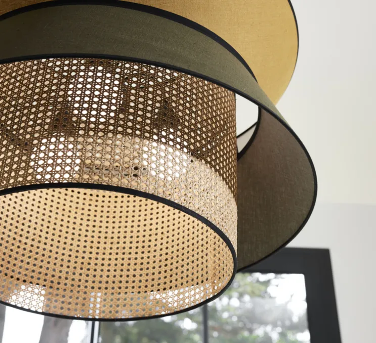 Suspension, Singapour XXL, Kaki, curry, Ø78cm, H60cm - Market Set