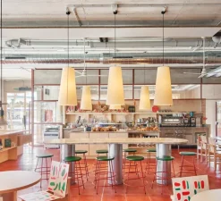 Suspension, Sisisi conicas largas GT4, blanc, câble noir, Ø40cm, H80cm - Santa & Cole