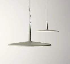 Suspension, Skan 0275, vert, LED, 2700K, 1380lm, Ø60cm, H27cm - Vibia