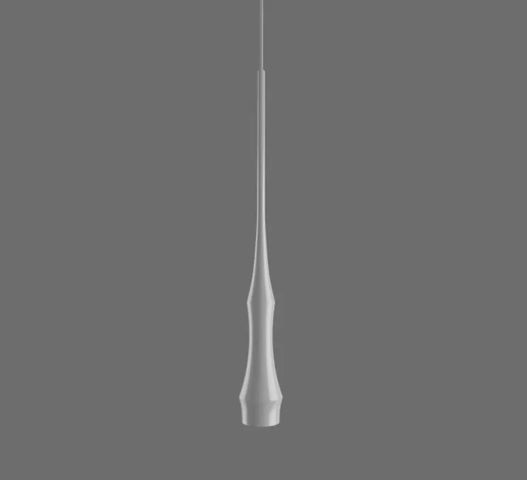 Suspension, Slend 01, blanc, Ø7,5cm, H65cm - Bover