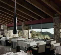 Suspension, Slend 01, noir ébène, Ø7,5cm, H65cm - Bover