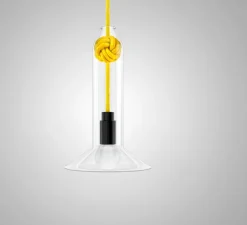 Suspension, Small Knot, jaune, H22,4cm - Vitamin