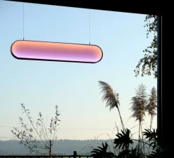 Suspension Solaire, Sunne, laiton, L80,5cm, H16,6cm - Graypants