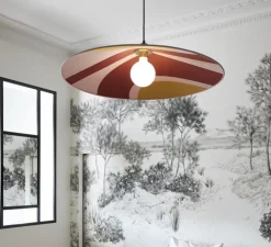 Suspension, Sonia Laudet D60, Rose seventies, Ø60cm, H8cm - Market Set