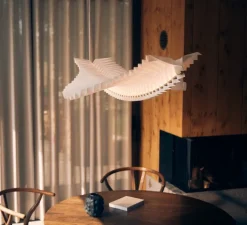 Suspension, Sora, blanc, LED, 2700K, 1154 lm, L124cm, H24,6cm - Frandsen