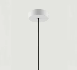 Suspension, Spider avec rosace, noir mat, LED, 2700K, 1280 lm, Ø12cm, H13cm - Lodes