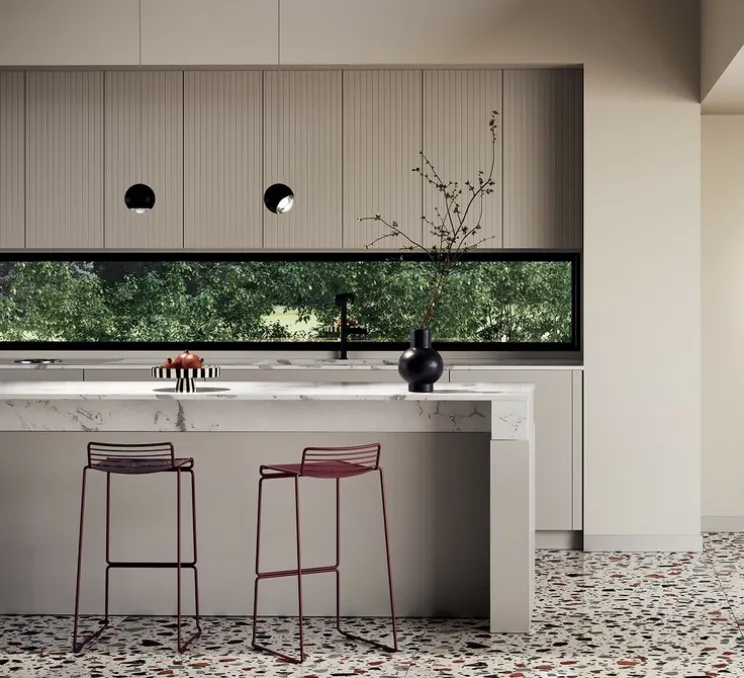 Suspension, Spider sans rosace, noir mat, LED, 2700K, 1280 lm, Ø12cm, H13cm - Lodes