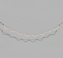 Suspension, Spline, beige, bleu, IP65, LED, dim, 2700K, 4000 lm, L450cm, H20cm - Petite Friture