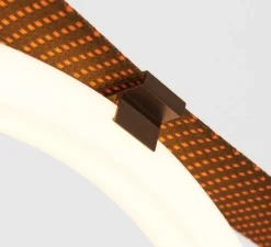 Suspension, Spline, marron, orange, IP65, LED, dim, 2700K, 4000 lm, L450cm, H20cm - Petite Friture