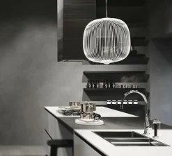 Suspension, Spokes 2, blanc, LED, 2700K, 4080lm, Ø52cm, H52,5cm - Foscarini