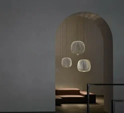 Suspension, Spokes 2, blanc, LED, 2700K, 4080lm, Ø52cm, H52,5cm - Foscarini