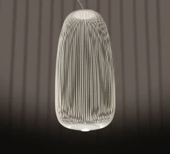 Suspension, Spokes 1, blanc, LED, 2700K, 4080lm, Ø32,5cm, H71cm - Foscarini