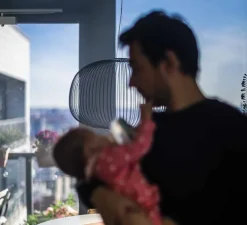 Suspension, Spokes 3 MyLight, noir, LED, dim, 2700K, 4080 lm, Ø61cm, H42cm-Foscarini