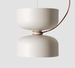 Suspension, Spotlight Volumes, B/B, blanc vanille, Ø36cm, H40cm - A-N-D