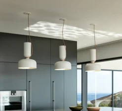 Suspension, Spotlight Volumes, D/E, blanc vanille, Ø61cm, H60cm - A-N-D