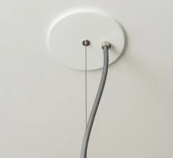 Suspension, Spotlight Volumes, A/C, marron sauge, Ø27cm, H35cm - A-N-D