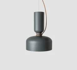 Suspension, Spotlight Volumes, B/D, gris avocat, Ø36cm, H50cm - A-N-D