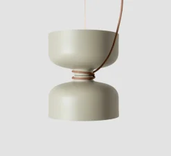 Suspension, Spotlight Volumes, A/A, marron sauge, Ø27cm, H30cm - A-N-D