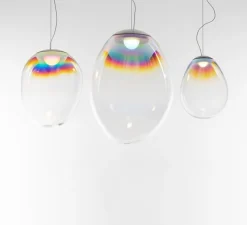 Suspension, Stellar Nebula 40, iridescent, LED, dim, 3000K, 2400 lm, Ø40cm, H42cm - Artemide