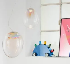 Suspension, Stellar Nebula 30, iridescent, LED, dim, 3000K, 1750 lm, Ø30cm, H37cm - Artemide