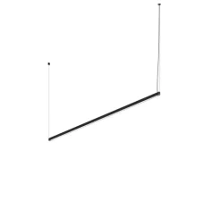 Suspension, Sticks solo, 7360, noir, LED, dim, 2700K, 3260 lm, L152cm, H3cm - Vibia