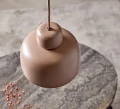 Suspension, Stone, small, Rose, Ø15,9cm, H16cm - Woud