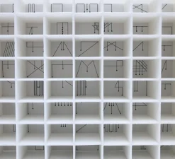 Suspension, String Light (cone, 12m, rosace), noir, LED, 2700K, 1033lm, Ø19cm, H16cm - Flos