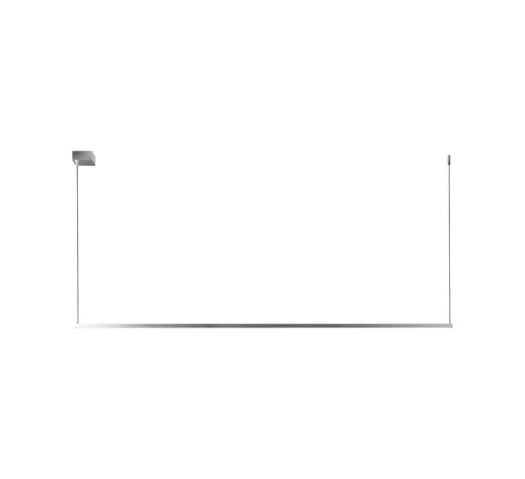 Suspension, Stripe S2000, titanium, LED, dim, 2700K, 2970 lm, L200cm, H20cm - Light Point