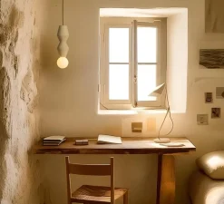 Suspension, Stucco No. 2, vert pistache, Ø10,5cm, H26,5cm - Schneid