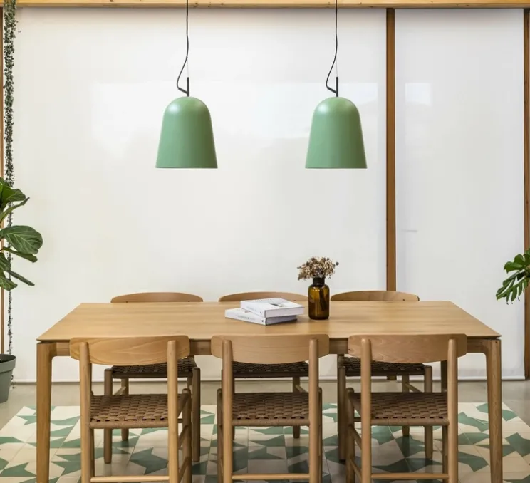 Suspension, Studio 290, vert, Ø29cm, H33cm - Faro