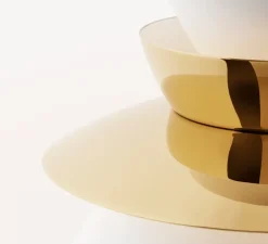 Suspension, Sundowner 400, blanc/laiton, Ø40cm, H34,3cm - Lyfa