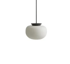 Suspension, Supernate, noir, verre opalin, Ø13,3cm, H10,1cm - Frandsen