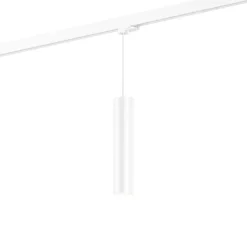 Suspension sur rail, Ray on track 3.0 PAR16, blanc mat, Ø6,7cm, H30cm - Wever&Ducré
