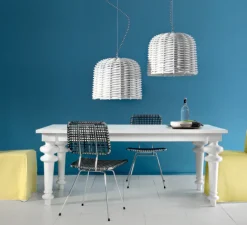 Suspension, Sweet 96, blanc brillant, Ø55cm, H41cm - Gervasoni