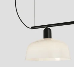 Suspension, Tatawin, linéaire M, blanc, L100cm, H210cm - Faro