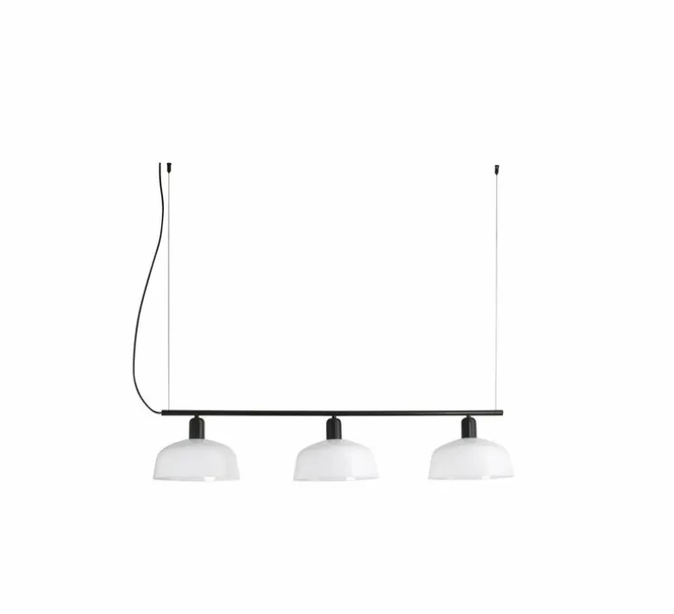 Suspension, Tatawin, linéaire M, blanc, L100cm, H210cm - Faro