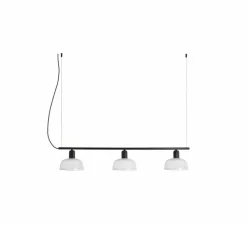 Suspension, Tatawin, linéaire S, blanc, L100cm, H210cm - Faro