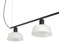 Suspension, Tatawin, linéaire S, blanc, L100cm, H210cm - Faro