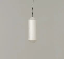 Suspension, Tekio Vertical P1, papier Washi, LED, dim, 2700K, 1251 lm, Ø25cm, H67cm - Santa & Cole