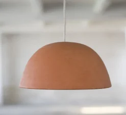 Suspension, Terracotta Bowl, terracotta, Ø39cm, H19cm - Serax