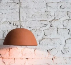 Suspension, Terracotta Bowl, terracotta, Ø22cm, H13cm - Serax