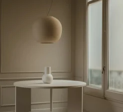 Suspension, Tierra 500, naturel, Ø50cm, H42,6cm - Faro