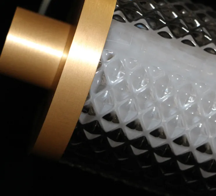 Suspension, Tiffany horizontale, graphite, LED, dim, 2700K, 950 lm, L67cm, H9,25cm - Elements lighting